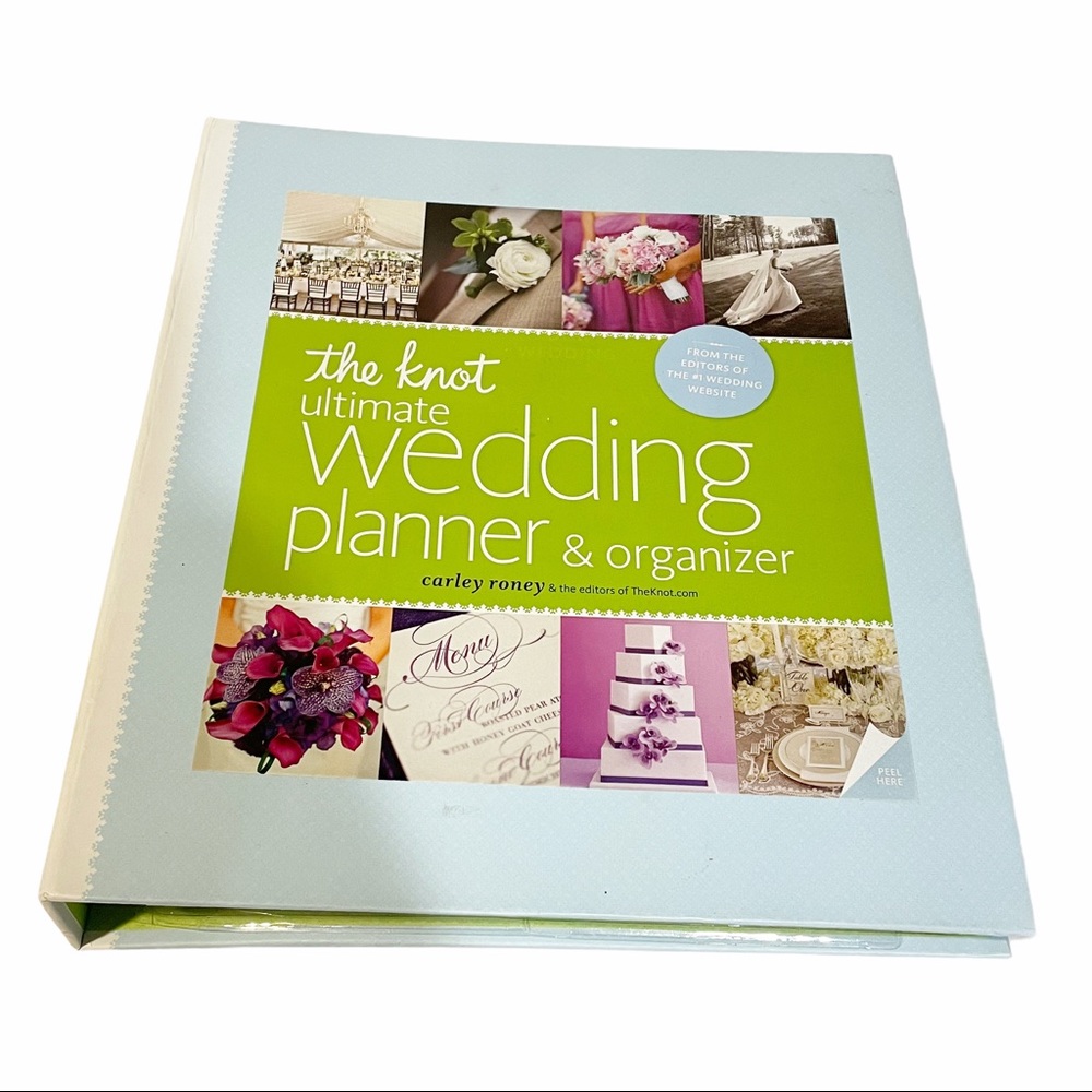 The Knot Wedding‎ Planner Book Binder Bride Groom Engaged